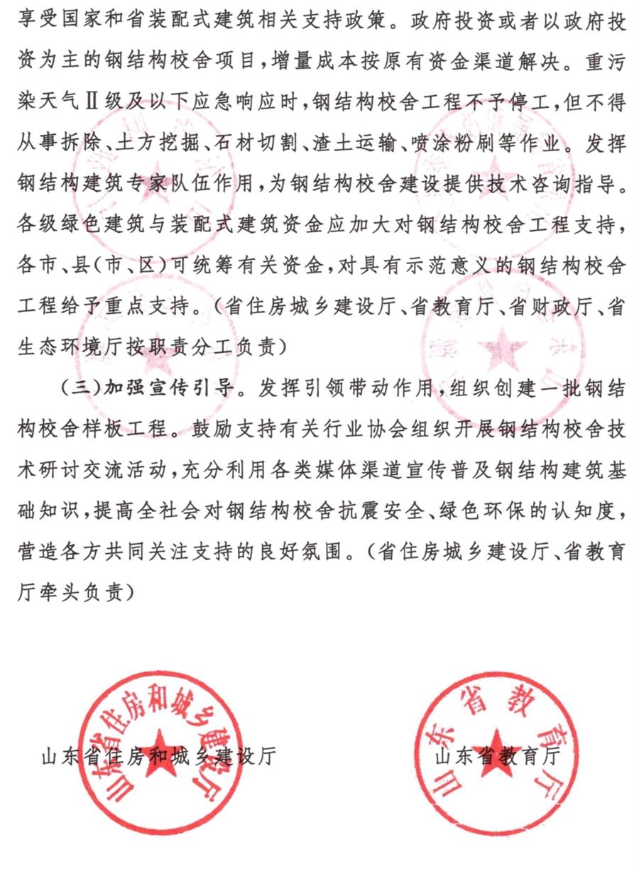 鋼結(jié)構校舍建設 政策扶持知多少！(圖5)